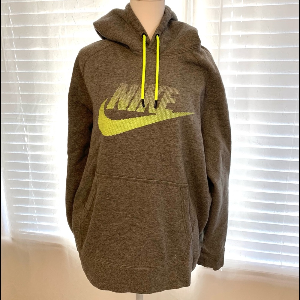 Nike large gray hoodie